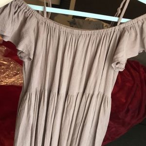 NWOT Off the shoulder summer dress